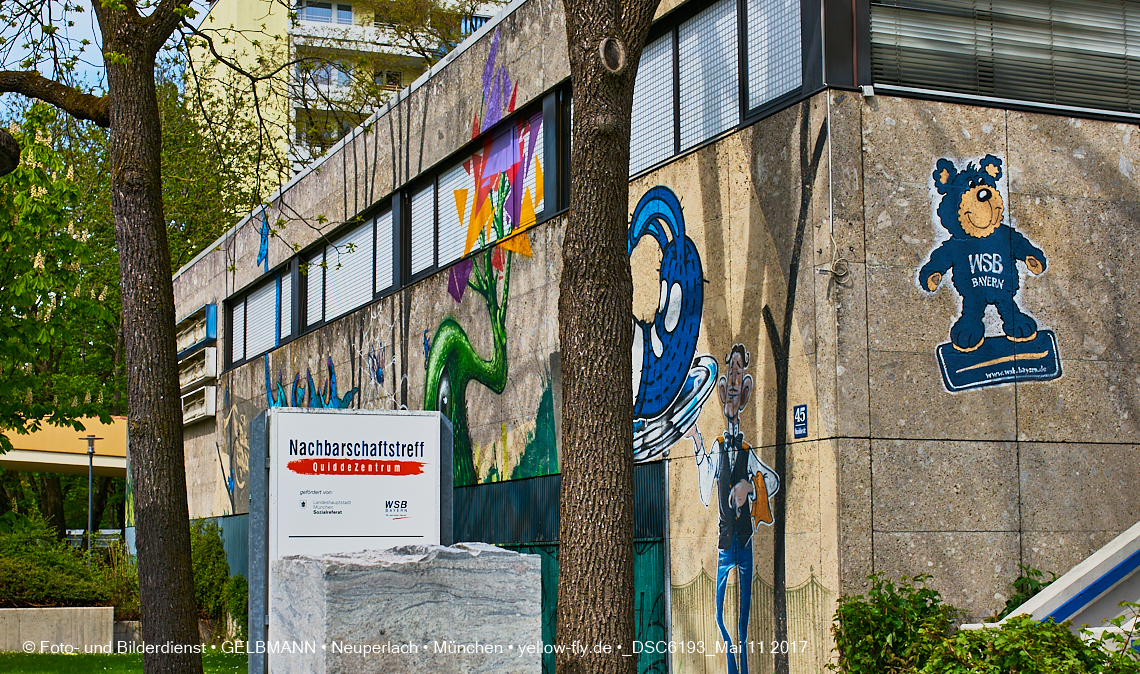 21.03.2017 - Abrissbaustelle Quiddezentrum in Neuperlach